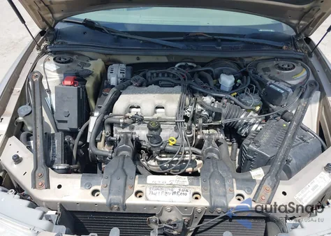 2000 Buick Century Custom из США, поврежденный, VIN 2G4WS52J6Y1191992